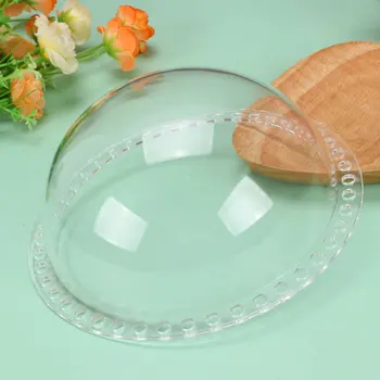 1pc Durable Acrylic Food Cover Tent Transparent Dust Cover Round Shape Pastry Cover (Transparent)
1pc Durable Acrylic Food Cover Tent Transparent Dust Cover Round Shape Pastry Cover (Transparent)