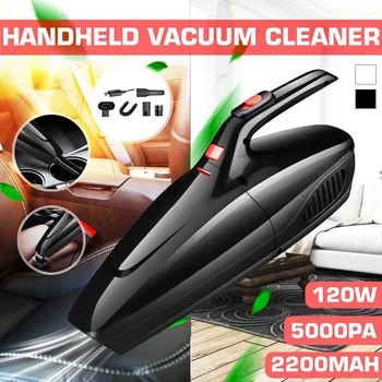 5000Pa Portable Car Vacuum Cleaner High Suction 120W Handheld Interior Home Car Dual-Use Vacuum Cleaner USB Charging
5000Pa Portable Car Vacuum Cleaner High Suction 120W Handheld Interior Home Car Dual-Use Vacuum Cleaner USB Charging