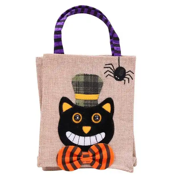 halloween decoration party gift bag pumpkin witch