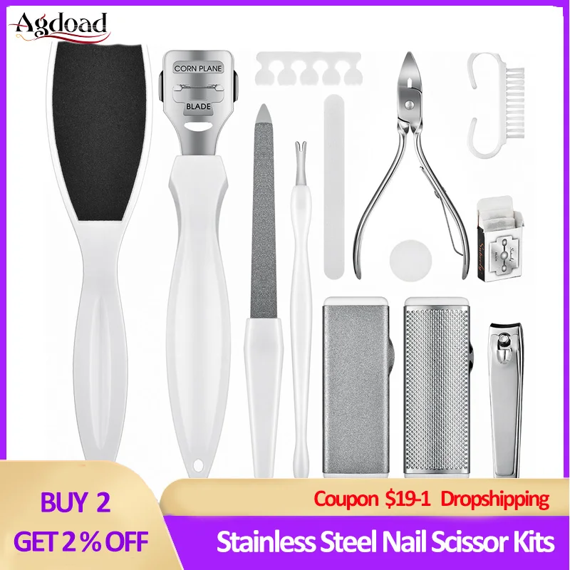 22pcs Stainless Steel Nail Cuticle Scissor Kits Remover Dead Skin Steel Trimmer Cleaner Manicure Scrub Exfoliating Tool
22pcs Stainless Steel Nail Cuticle Scissor Kits Remover Dead Skin Steel Trimmer Cleaner Manicure Scrub Exfoliating Tool