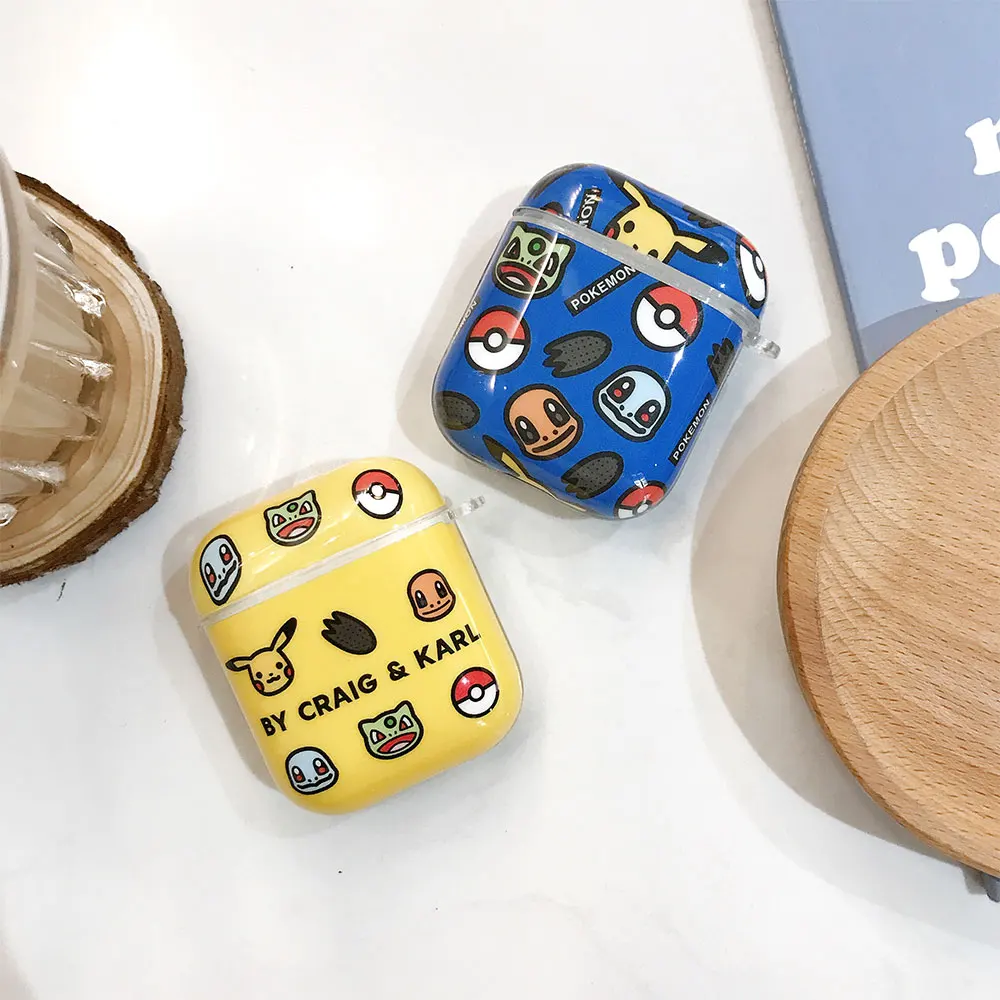 cute kawaii PIKACHU lovely pokemon choose you case for Airpods lovely cartoon image Apple Airpods2 bluetooth earphone case
cute kawaii PIKACHU lovely pokemon choose you case for Airpods lovely cartoon image Apple Airpods2 bluetooth earphone case