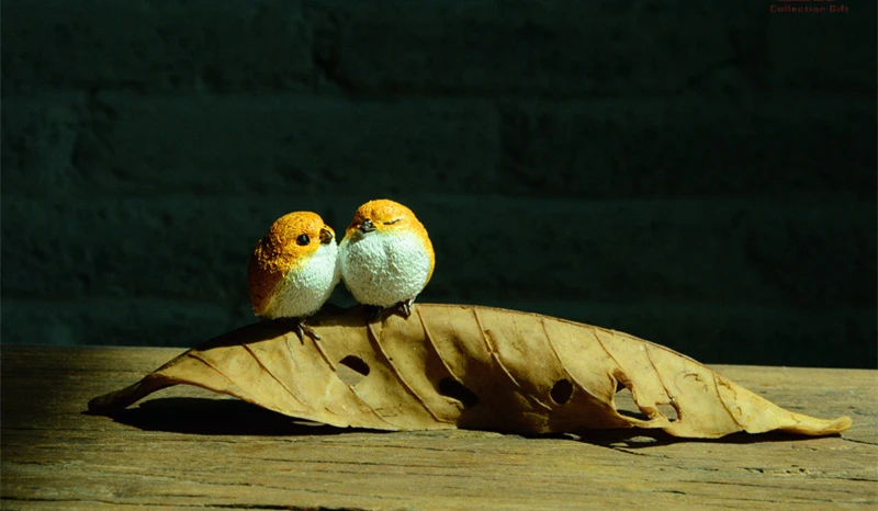 EVERYDAY COLLECTION Mini Garden Handmade Craft Animal Resin Garden Birds Figurines for Decoration EVERYDAY COLLECTION Mini Garden Handmade Craft Animal Resin Garden Birds Figurines for Decoration