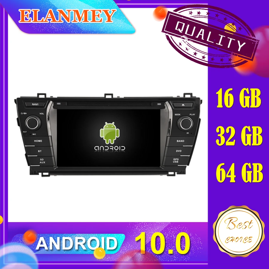 Latest car Android 10.0 audio video system Fit for TOYOTA COROLLA 2014 car navigation radio multimedia retain DVD function
Latest car Android 10.0 audio video system Fit for TOYOTA COROLLA 2014 car navigation radio multimedia retain DVD function