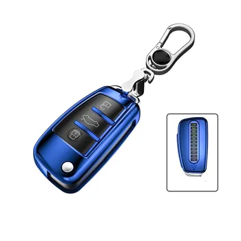 Soft TPU Car Key Cover For AUDI Old style A1 A3 Q3 S3 S5 S6 R8 TT Q7 Q5 A4 Anti-drop Protection Holder Car-Styling Accessories
Soft TPU Car Key Cover For AUDI Old style A1 A3 Q3 S3 S5 S6 R8 TT Q7 Q5 A4 Anti-drop Protection Holder Car-Styling Accessories