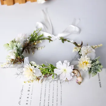 Wreath Hair Hoop Korean Green Simulation Flower Hair Ornament Bohemia Woven Rattan Head Hoop Head Flower
Wreath Hair Hoop Korean Green Simulation Flower Hair Ornament Bohemia Woven Rattan Head Hoop Head Flower