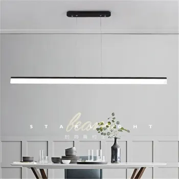 Modern Creative Restaurant Long LED Chandelier Simple Bar Studio Office Cafe Rectangular Lamp Dinning Room Light Free Shipping
Modern Creative Restaurant Long LED Chandelier Simple Bar Studio Office Cafe Rectangular Lamp Dinning Room Light Free Shipping