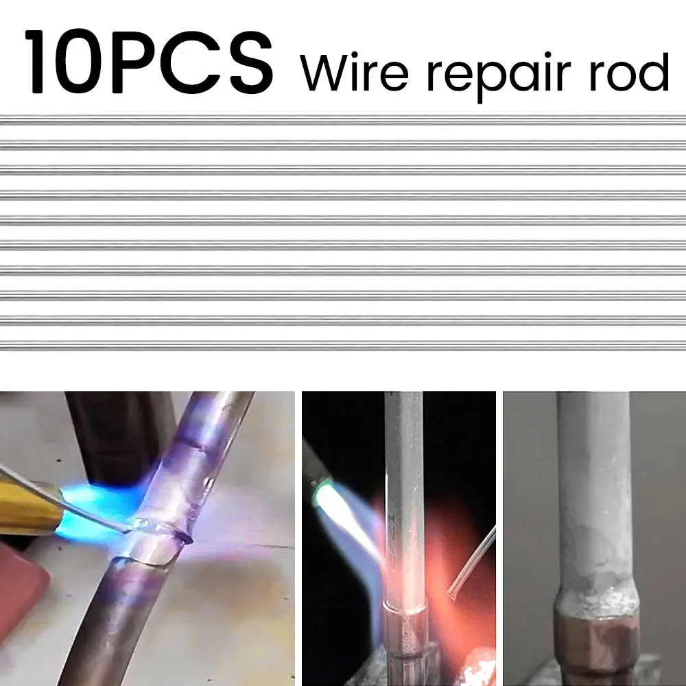 10PCS 2mm*50cm Low Temperature Aluminum Solder Rod Welding Wire Flux Cored Soldering Rod No Need Solder Powder
10PCS 2mm*50cm Low Temperature Aluminum Solder Rod Welding Wire Flux Cored Soldering Rod No Need Solder Powder