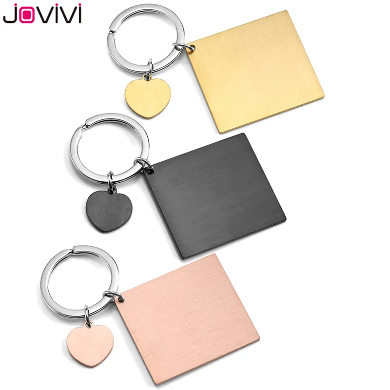 JOVIVI Stainless Steel Square Heart Keychain Key Ring Jewelry-Valentines Day Best Friend Gifts Gold/Black/Rose Gold Key Chains
JOVIVI Stainless Steel Square Heart Keychain Key Ring Jewelry-Valentines Day Best Friend Gifts Gold/Black/Rose Gold Key Chains
