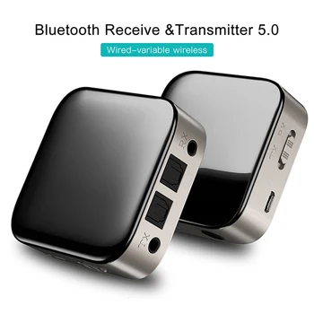 2-In-1 BT5.0 Transmitter Receiver SPDIF + 3.5mm Jack Wireless Audio Adapter BT Wireless Audio Transmitter Receiver
2-In-1 BT5.0 Transmitter Receiver SPDIF + 3.5mm Jack Wireless Audio Adapter BT Wireless Audio Transmitter Receiver