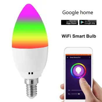 LED Bulb RGBW WIFI Control Decoration Bar Party Home LED Light Bulb LED Lamp 6W Wireless Bedroom Super Bright Durable
LED Bulb RGBW WIFI Control Decoration Bar Party Home LED Light Bulb LED Lamp 6W Wireless Bedroom Super Bright Durable