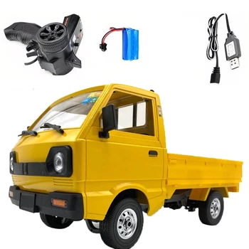 WPL D12 1/10 4WD RC Car Simulation Drift Truck Brushed 260 motor Climbing Car LED Light On-road RC Car Toys For Boys Kids Gifts
WPL D12 1/10 4WD RC Car Simulation Drift Truck Brushed 260 motor Climbing Car LED Light On-road RC Car Toys For Boys Kids Gifts