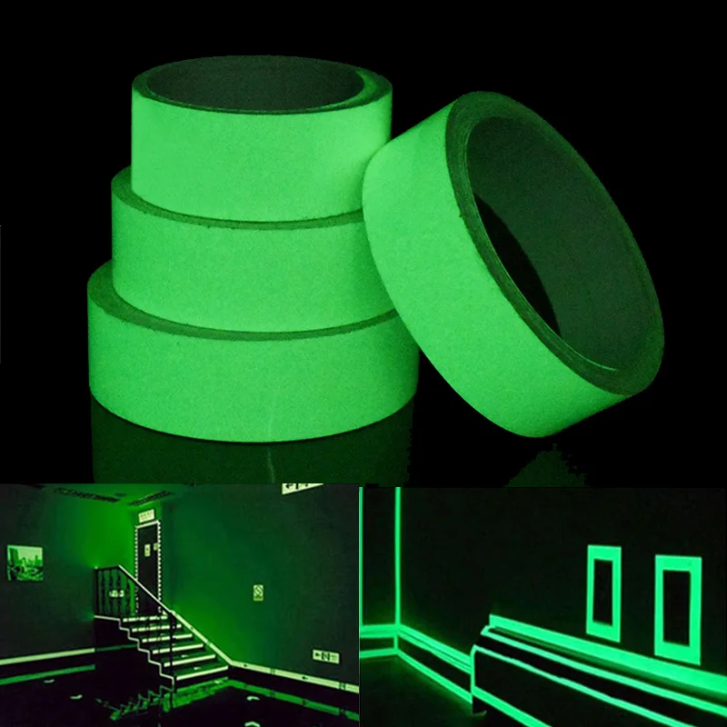 PVC 20mm Luminous Tape Self-adhesive Tape Night Vision Glow In Dark for Safety Warning Security Stage Home Decoration Tapes
PVC 20mm Luminous Tape Self-adhesive Tape Night Vision Glow In Dark for Safety Warning Security Stage Home Decoration Tapes