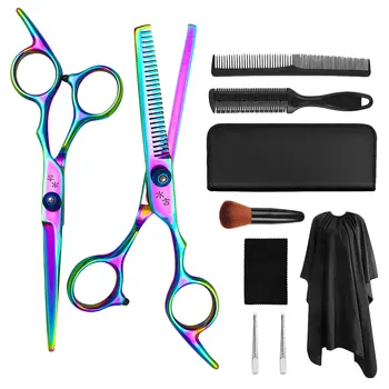 1 Set Of Flat Scissors Barber Accessories Hairdressing Scissors Scissors Kit Hair Cutting Supplies For Barber Salon Hair Home 
1 Set Of Flat Scissors Barber Accessories Hairdressing Scissors Scissors Kit Hair Cutting Supplies For Barber Salon Hair Home