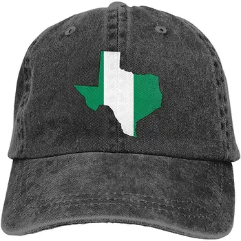 Nigerian Flag of Texas Map Unisex Washed Jeans Baseball Cap Dad Hat Adjustable Back Closure Trucker Hat
Nigerian Flag of Texas Map Unisex Washed Jeans Baseball Cap Dad Hat Adjustable Back Closure Trucker Hat