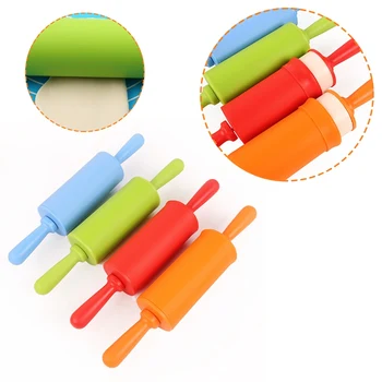 Non-Stick Silicone Rolling Pin with Plastic Handle DIY Fondant Cake Noodles Dough Roller Cookies Biscuit Embossing Rolling Pin
Non-Stick Silicone Rolling Pin with Plastic Handle DIY Fondant Cake Noodles Dough Roller Cookies Biscuit Embossing Rolling Pin