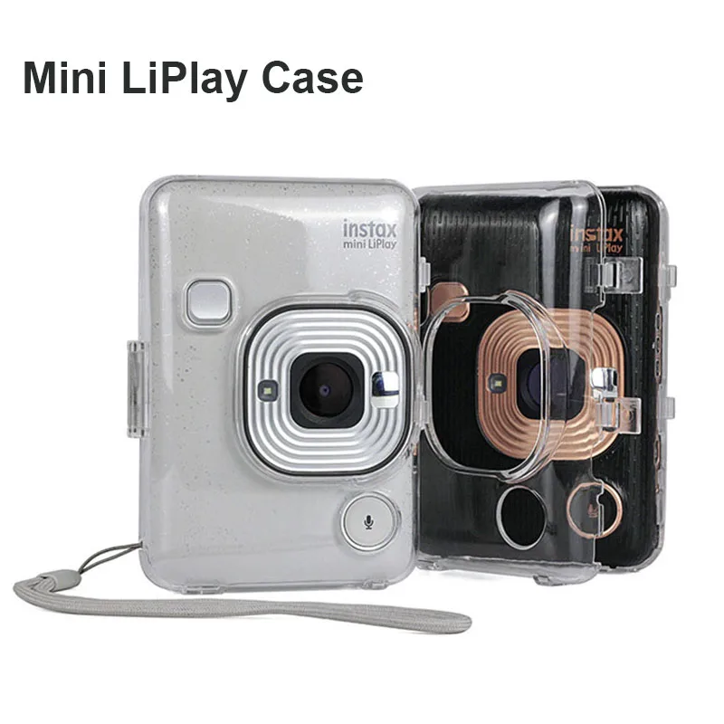 Fujifilm Instax Mini LiPlay Camera Case Instant Film Camera Crystal PVC Transparent Protector Shell Cover Photo Bags for Camera
Fujifilm Instax Mini LiPlay Camera Case Instant Film Camera Crystal PVC Transparent Protector Shell Cover Photo Bags for Camera