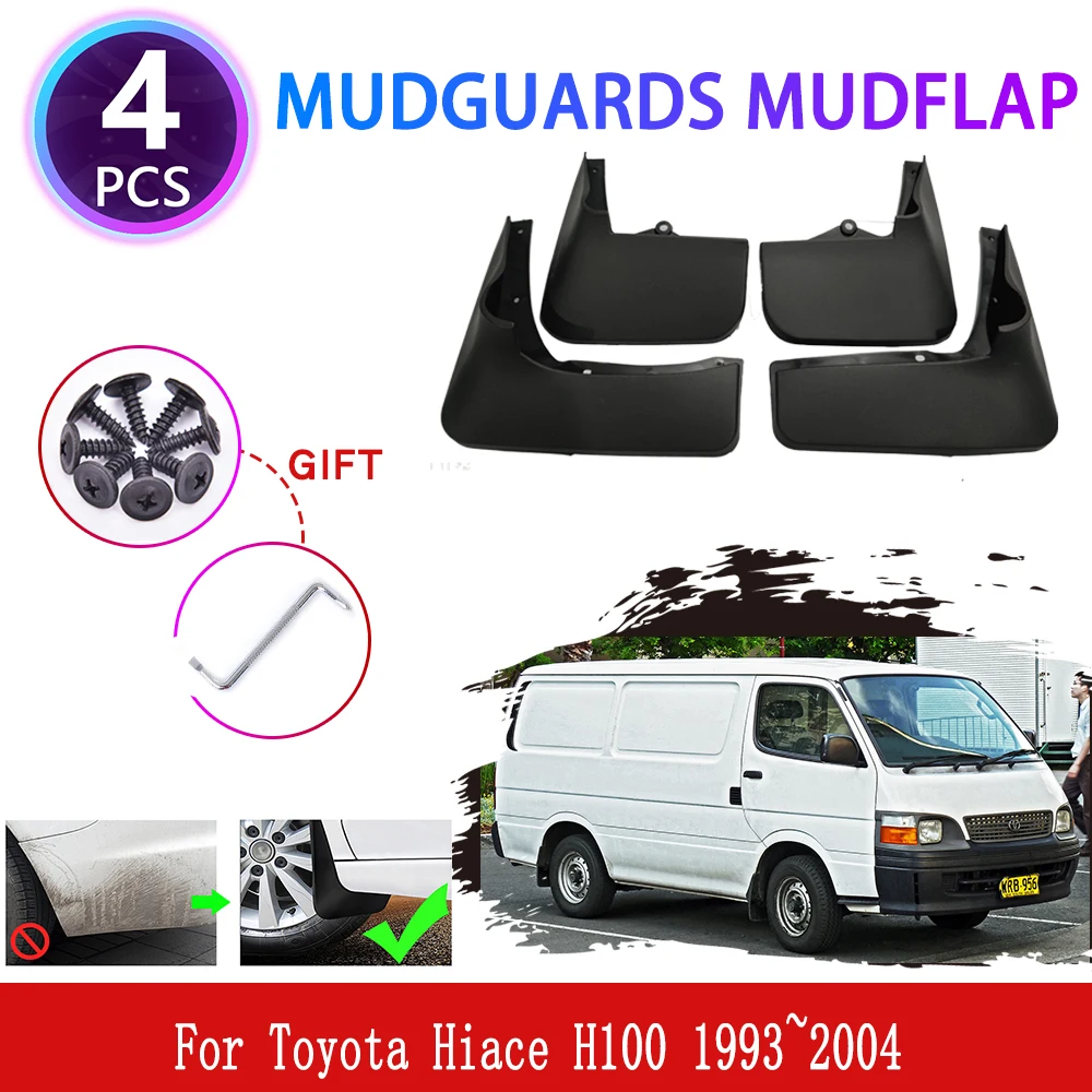 For Toyota Hiace H100 Commuter Granvia HiClass 1993~2004 Mudguards Mudflaps Fender Mud Flap Splash Mud Guards Cover Accessories
For Toyota Hiace H100 Commuter Granvia HiClass 1993~2004 Mudguards Mudflaps Fender Mud Flap Splash Mud Guards Cover Accessories