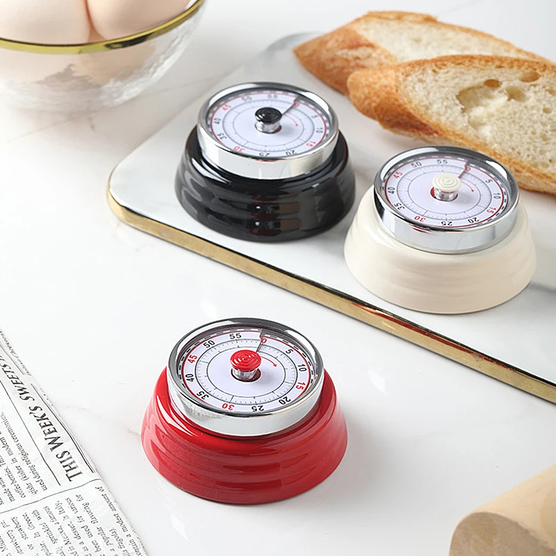 Stainless Steel Mechanical Kitchen Timer Household Circular Time Reminder Baking Countdown Magnetic60 Minutes Clock Alarm
Stainless Steel Mechanical Kitchen Timer Household Circular Time Reminder Baking Countdown Magnetic60 Minutes Clock Alarm