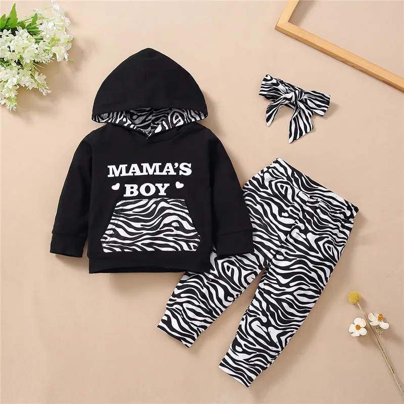 Baby Boys Clothes Set Newborns Undefined Outfits Cotton Hooded Top Zebra Pattern Pants Ropa Bebe Vetement Bebe деская одежда
Baby Boys Clothes Set Newborns Undefined Outfits Cotton Hooded Top Zebra Pattern Pants Ropa Bebe Vetement Bebe деская одежда