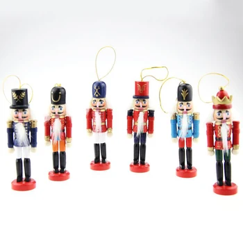 6pcs/set Wooden Nutcracker Soldier Gift Christmas Ornaments Xmas Party Decor
6pcs/set Wooden Nutcracker Soldier Gift Christmas Ornaments Xmas Party Decor