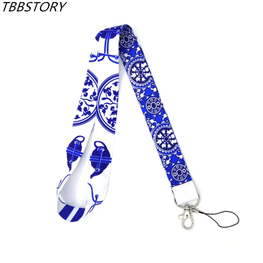 12Pcs Chinese Blue and White Porcelain Pattern Neck Straps Phone Lanyard for Keys Tags Camera Webbing Keycord
12Pcs Chinese Blue and White Porcelain Pattern Neck Straps Phone Lanyard for Keys Tags Camera Webbing Keycord