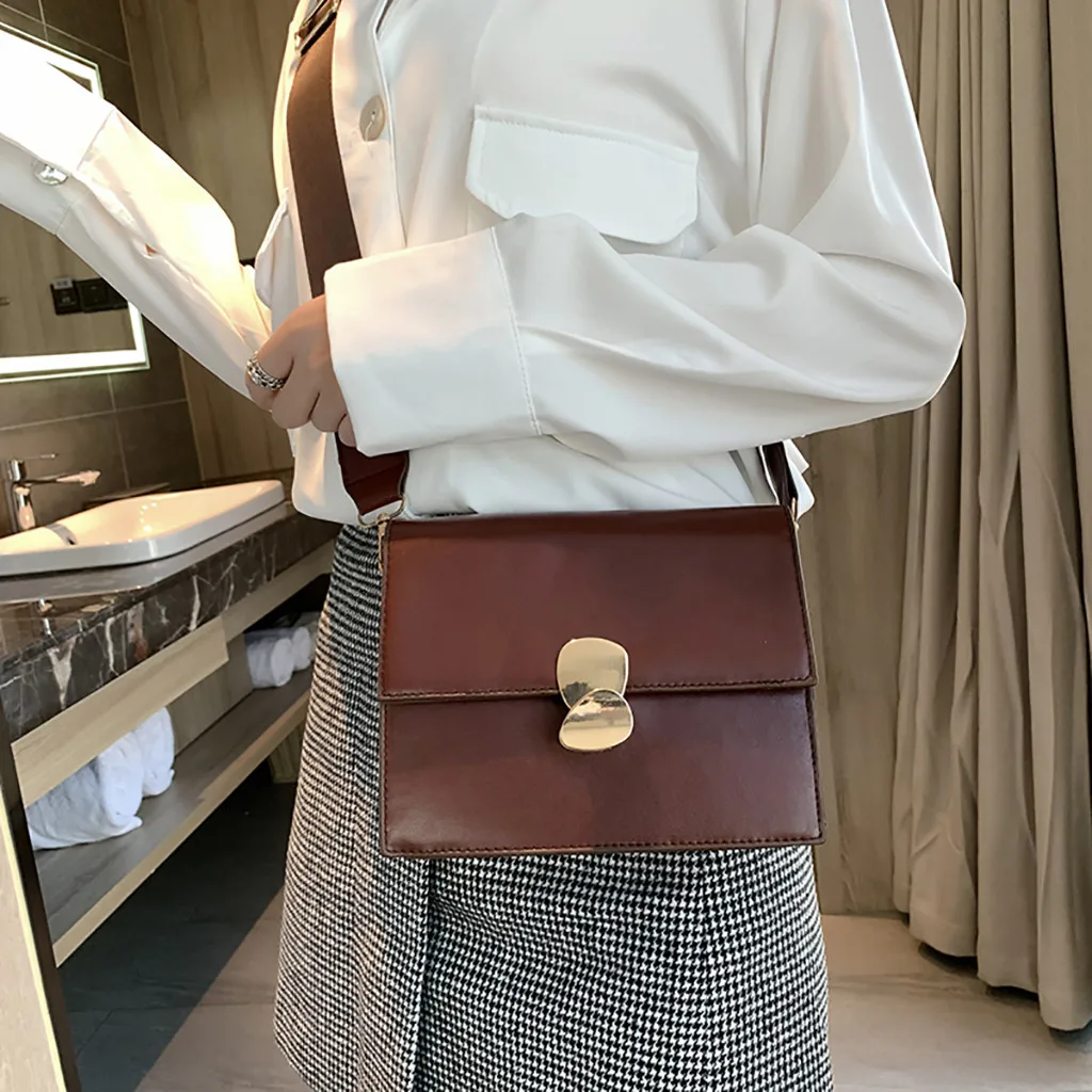 Versatile Shoulder Bag 2019 Hot Sale Women Small Square Bag Messenger Solid Hasp Handbag High Quality Ladies Crossbody Hand Bag
Versatile Shoulder Bag 2019 Hot Sale Women Small Square Bag Messenger Solid Hasp Handbag High Quality Ladies Crossbody Hand Bag