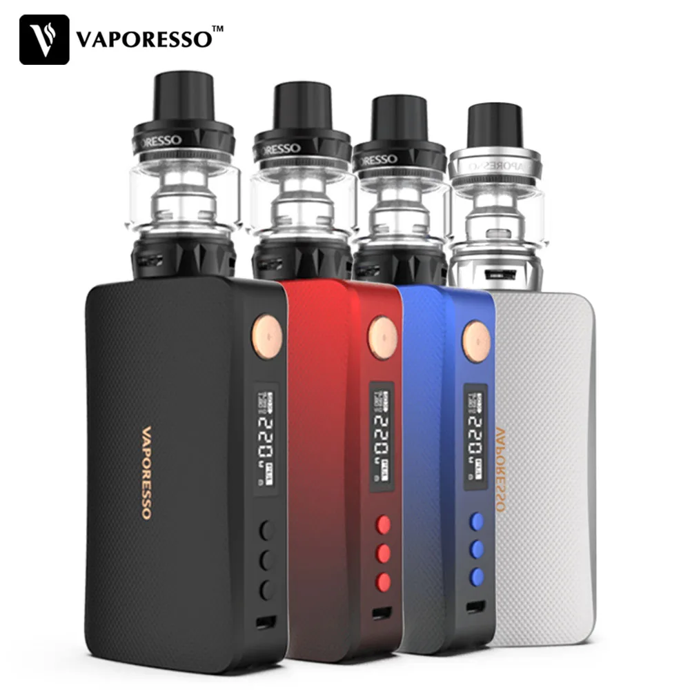Original Vaporesso Gen Vape Kit 220W Electronic Cigarette with SKRR S Tank Atomizer QF Meshed or GT Coil Core Polar kit upgrade
Original Vaporesso Gen Vape Kit 220W Electronic Cigarette with SKRR S Tank Atomizer QF Meshed or GT Coil Core Polar kit upgrade