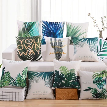 Tropical Leaves Pillowcases,Cactus Pillow,Country Style Cover and Core for Bed Sofa Car,45 Cm Decorative Pillow
Tropical Leaves Pillowcases,Cactus Pillow,Country Style Cover and Core for Bed Sofa Car,45 Cm Decorative Pillow