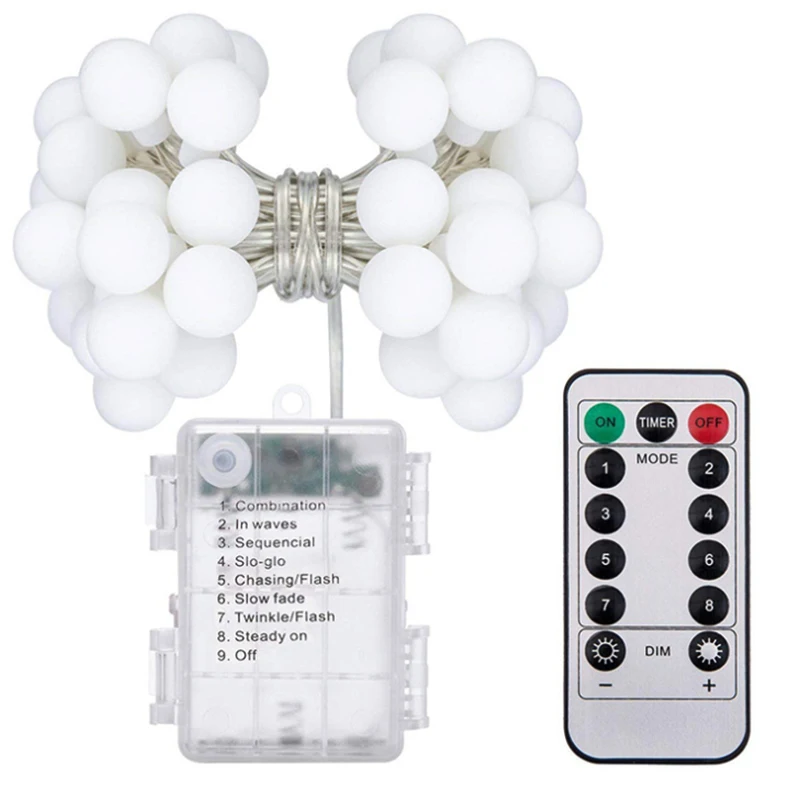 LED Outdoor String Lights Battery Powered Warm White Holiday Party Wedding Christmas Decorative Fairy Lights Waterproof Garden
LED Outdoor String Lights Battery Powered Warm White Holiday Party Wedding Christmas Decorative Fairy Lights Waterproof Garden