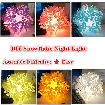 1pcs 6 Colors Plastic Flashing Beautiful Snowflake Design Puzzles Toy For Child Grownups Puzzles Educational Toy DIY Christmas
1pcs 6 Colors Plastic Flashing Beautiful Snowflake Design Puzzles Toy For Child Grownups Puzzles Educational Toy DIY Christmas