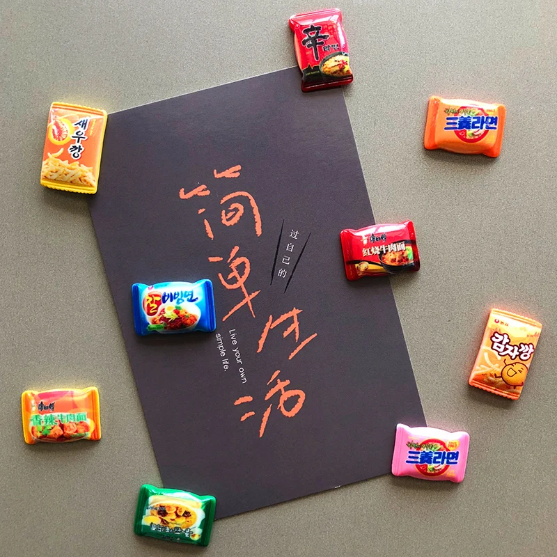 Creative Food Instant Noodles Instant Noodles Mini Refrigerator Sticker Magnetic Sticker Refrigerator Decoration Magnetic
Creative Food Instant Noodles Instant Noodles Mini Refrigerator Sticker Magnetic Sticker Refrigerator Decoration Magnetic