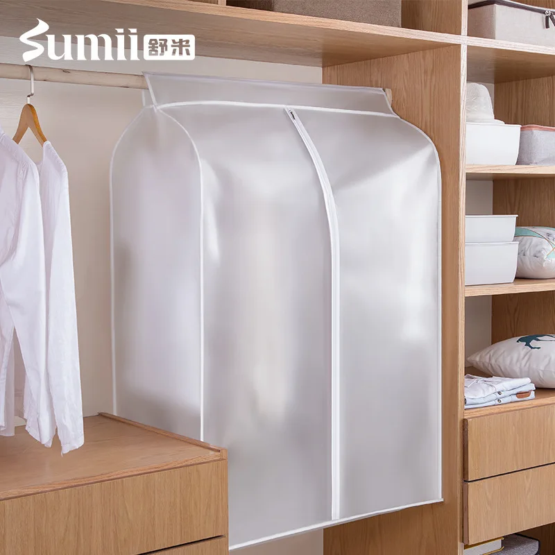 Home Suit for Clothes Organizers Wardrobe Garment Cover Pvc Dress Protecting Bag Dust Household Merchandises PEVA transparent
Home Suit for Clothes Organizers Wardrobe Garment Cover Pvc Dress Protecting Bag Dust Household Merchandises PEVA transparent