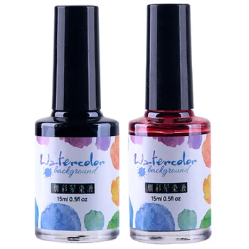 2 Bottle 15Ml Nail Polish Ink Gel Watercolor Gradient Pattern Nail Art Manicure Decor Marbled Gradient Japanese Water Dyeing Sol 
2 Bottle 15Ml Nail Polish Ink Gel Watercolor Gradient Pattern Nail Art Manicure Decor Marbled Gradient Japanese Water Dyeing Sol