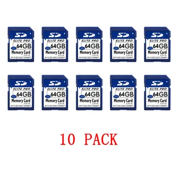Brand New Original High Speed SD Card 64GB 10 Pcs Lot Pack SDHC SDXC Memory Card For HD Video Camera
Brand New Original High Speed SD Card 64GB 10 Pcs Lot Pack SDHC SDXC Memory Card For HD Video Camera