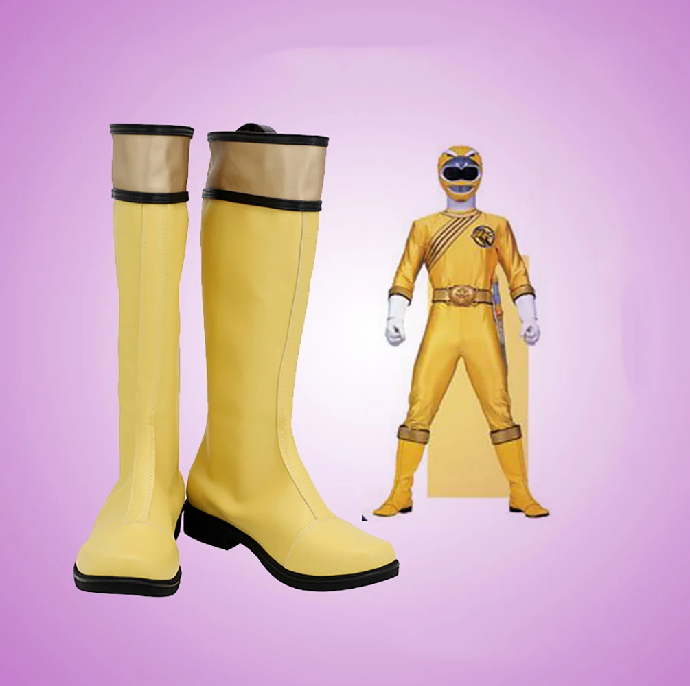 Сапоги Hyakujuu Sentai Gaoranger GaoYellow для косплея желтые сапоги на заказ любого размера
Сапоги Hyakujuu Sentai Gaoranger GaoYellow для косплея желтые сапоги на заказ любого размера