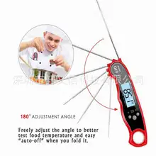 Instant Read Meat Thermometer Best Waterproof Ultra Fast Digital Food Water Milk Thermometer for Outdoor Cooking BBQ and Kitchen
Instant Read Meat Thermometer Best Waterproof Ultra Fast Digital Food Water Milk Thermometer for Outdoor Cooking BBQ and Kitchen