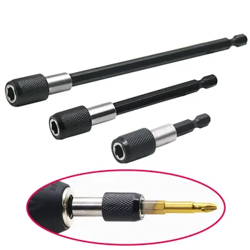 1/4 Inch Quick Hex Shank Release Magnetic Electric Screwdriver Extension Bit Holder 60 100 150mm Extension Rod Tools
1/4 Inch Quick Hex Shank Release Magnetic Electric Screwdriver Extension Bit Holder 60 100 150mm Extension Rod Tools