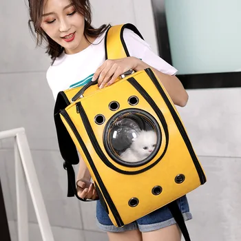 Cat carrier Backpack Breathable Travel Leather Shoulder Bag for Pet Cat Soft Capsule Bag Outdoor Portable Packaging Carrier
Cat carrier Backpack Breathable Travel Leather Shoulder Bag for Pet Cat Soft Capsule Bag Outdoor Portable Packaging Carrier