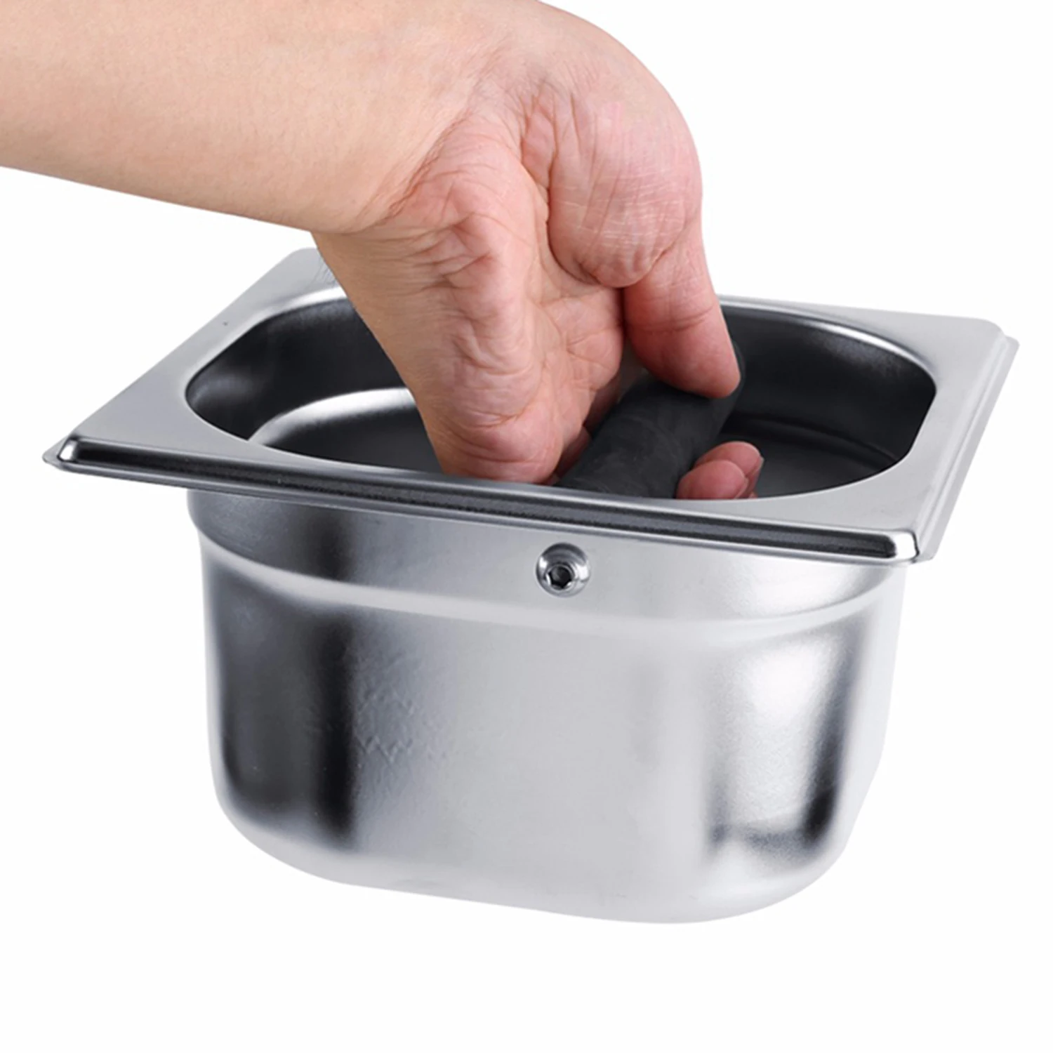Stainless Steel Coffee Grounds Knock Out Box Espresso Waste Recycle Holder Grinds Tamper Tool Replacement Coffeeware
Stainless Steel Coffee Grounds Knock Out Box Espresso Waste Recycle Holder Grinds Tamper Tool Replacement Coffeeware