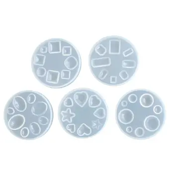 DIY Crystal Epoxy Mold Jewelry Crafts Making Gem Patch Pendant Silicone Molds T4MD 
DIY Crystal Epoxy Mold Jewelry Crafts Making Gem Patch Pendant Silicone Molds T4MD