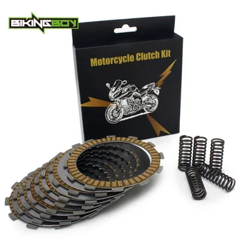 

BIKINGBOY For Honda CRF250R 2010 CRF 250 R 10 Clutch Friction Plates + Steel Separator Plates + Heavy Duty Springs Motocross Set