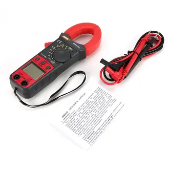 Digital Clamp Meter Multimeter True RMS Auto Range AC/DC Volt Amp Ohm Capacitance Frequency Diode NCV Tester Buzzer 3999 Counts
Digital Clamp Meter Multimeter True RMS Auto Range AC/DC Volt Amp Ohm Capacitance Frequency Diode NCV Tester Buzzer 3999 Counts