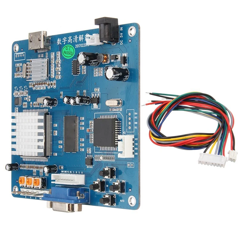 Cga/Rgb/Cga/Ega/Yuv To Hdmi Video Output Conversion Board For Jamma Arcade Game Machine Hd Video Signal Output Converter Board
Cga/Rgb/Cga/Ega/Yuv To Hdmi Video Output Conversion Board For Jamma Arcade Game Machine Hd Video Signal Output Converter Board