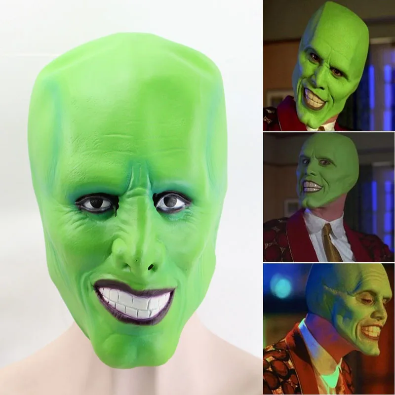 Party Decoration Latex Mask Jim Carrey The Mask Full Face Carnival Masquerade Ball Cosplay Masks Halloween Party Decor Supplies
Party Decoration Latex Mask Jim Carrey The Mask Full Face Carnival Masquerade Ball Cosplay Masks Halloween Party Decor Supplies