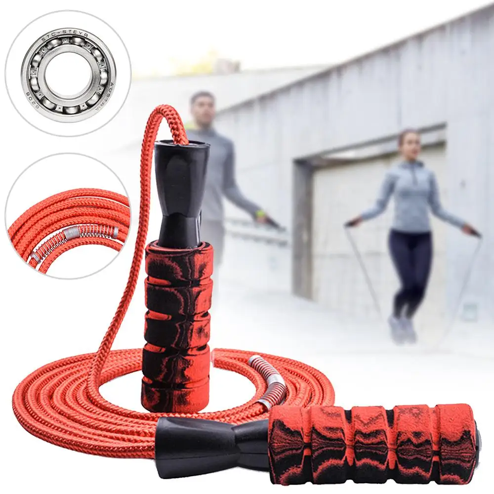 Tangle-Free with Ball Bearings Rapid Speed Jump Rope Crossfit Excercise and Fitness Workout Equipments Skipping Foot Unisex Kids
Tangle-Free with Ball Bearings Rapid Speed Jump Rope Crossfit Excercise and Fitness Workout Equipments Skipping Foot Unisex Kids