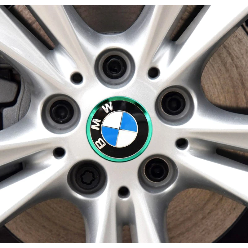 Наклейка на кольцо для BMW M E90 E91 E92 E93 M3 E60 4 шт. Модифицированная ступица колеса