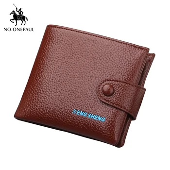 NO.ONEPAUL 2020 New Retro nostalgic cowhide button short original wallet men's short leather wallet soft wallet
NO.ONEPAUL 2020 New Retro nostalgic cowhide button short original wallet men's short leather wallet soft wallet