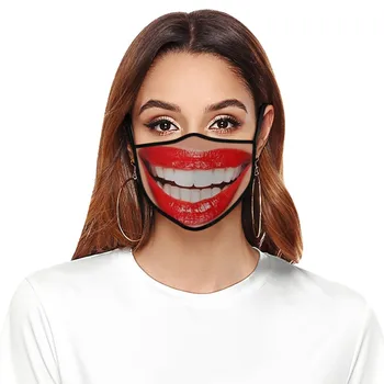 21 Patterns 1 PC Face Mask / With 1 PC Filter Personalized Expression Funny Foreign Trade Black Cotton Printed Mask Mascarillas
21 Patterns 1 PC Face Mask / With 1 PC Filter Personalized Expression Funny Foreign Trade Black Cotton Printed Mask Mascarillas