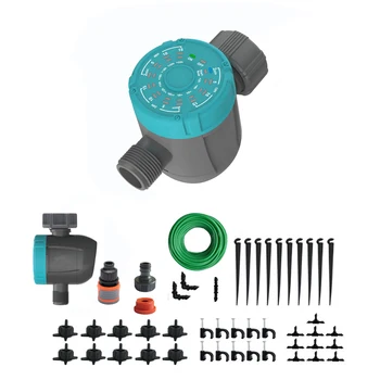 Small Garden Irrigation Kit Cotroller Watering Timer for Shrubs&Potted Plants at Gargen
Small Garden Irrigation Kit Cotroller Watering Timer for Shrubs&Potted Plants at Gargen
