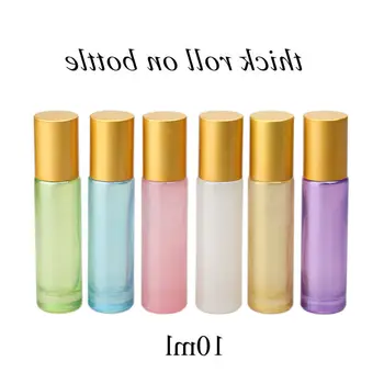 12pcs/lot High Quality 10ML Thick Glass Roll On Bottle Empty Perfume Essential Oil Vials with Stainless Steel Roller Ball
12pcs/lot High Quality 10ML Thick Glass Roll On Bottle Empty Perfume Essential Oil Vials with Stainless Steel Roller Ball